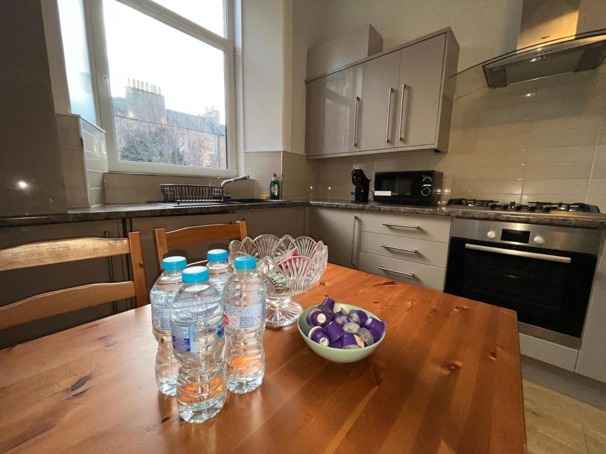 Bright 3 Bedroom Edinburgh City Apt Exterior foto